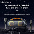 XDOBO Vibe Plus – Máquina de Karaokê Portátil com 2 Microfones Sem Fio para Adultos e Crianças