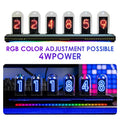 Relógio Tubo Nixie RGB DIY: Crie Seu Brilho Único com Tela IPS Colorida!