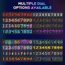 Relógio Tubo Nixie RGB DIY: Crie Seu Brilho Único com Tela IPS Colorida!