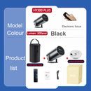 Projetor Portátil HY300 Plus 2025 – 4K, Android, Resolução HD 1280x720p, Compacto e Potente