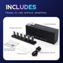 Relógio Tubo Nixie RGB DIY: Crie Seu Brilho Único com Tela IPS Colorida!