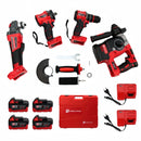 Edição Limitada: Últimas Unidades de [Kit Completo de Ferramentas Elétricas Purplestar "4 peças"]!-