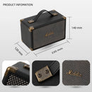 "MIDDIX Caixa de Som Retrô Bluetooth – Grave Potente para Curta em Qualquer Lugar!"