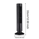 Ventilador Torre LED Bladeless – Ventilador Vertical Portátil 2 Velocidades, Sem Hélice, para Sala e Quarto
