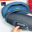 "Caixa de Som Bluetooth HIFI Portátil – À Prova d’Água, Grave Potente, RGB, USB e TWS"